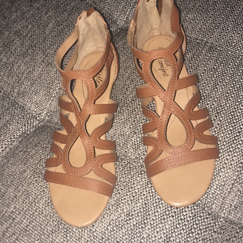 Brown sandals